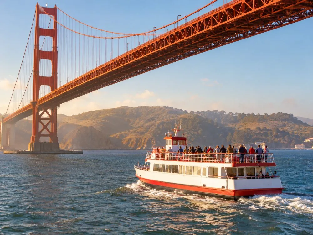 San Francisco : croisière dans la baie du Golden Gate (1 heure)