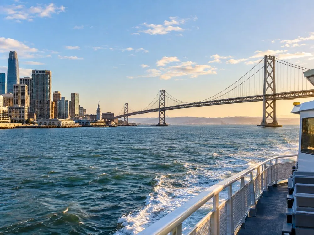 San Francisco : croisière de pont à pont (90 minutes)